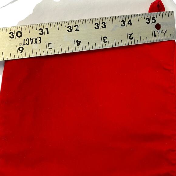 Imperial Elegance Christmas Stocking Snowman Rudolph Velvet Needlepoint Vintage - Picture 10 of 12